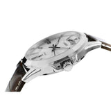 Casio General Analog Silver Dial Brown Leather Strap Men's Watch MTP-1381L-7AVDF-P