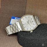 Casio General White Dial Silver Stainless Steel Strap Unisex Watch MTP-B140D-7AVDF-P