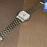 Casio General White Dial Silver Stainless Steel Strap Unisex Watch MTP-B140D-7AVDF-P