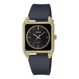 Casio General Analog Black Resin Strap Unisex Watch MTP-B170-1EVDF-P