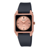 Casio General Analog Pink Gold Resin Strap Unisex Watch MTP-B170-5EVDF-P