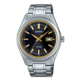 Casio General Silver Stainless Steel Strap Men Watch MTP-B180D Series