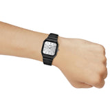 Casio General Black Stainless Steel Strap Unisex Watch MTP-B185B-7AVDF