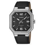 Casio General Black Leather Strap Men's Watch MTP-B195L Series