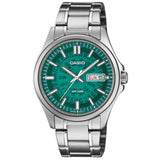 Casio General Silver Stainless Steel Strap Men's Watch MTP-E740 Series