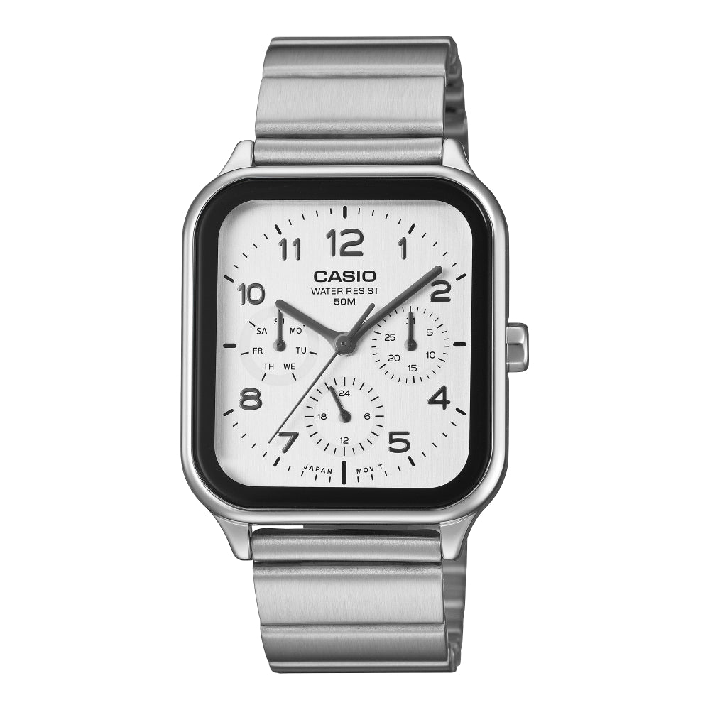 Casio Standard Stainless Steel Strap Men Watch MTP-M306D-1AVDF