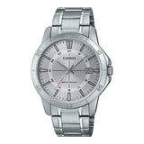 Casio General Silver Dial Stainless Steel Strap Unisex Watch MTP-V004D-7CUDF