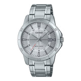 Casio General Silver Dial Stainless Steel Strap Men Watch MTP-V004D-7CVDF-P