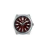 Casio General Red Dial Silver Stainless Steel Strap Men Watch MTP-VD02D-5EUDF-P