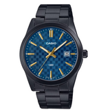 Casio General Blue Dial Stainless Steel Strap Men Watch MTP-VD03B-2AUDF-P