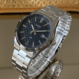 Casio General Black Dial Silver Stainless Steel Strap Men Watch MTP-VD03D-1AUDF-P