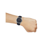 Casio General Black Dial Leather Strap Men Watch MTP-VD03L-1AUDF-P