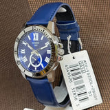 Casio General Blue Dial & Leather Strap Men Watch MTP-VD200L-2BUDF