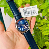 Casio General Blue Dial & Leather Strap Men Watch MTP-VD200L-2BUDF