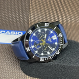 CASIO GENERAL MTP-VD300BL-2EUDF-P BLUE LEATHER MEN WATCH