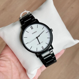 CASIO GENERAL MTP-VT01B-7BUDF WHITE DIAL STAINLESS STEEL MEN'S WATCH