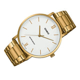 Casio General White Dial Gold Stainless Steel Strap Unisex Watch MTP-VT01G-7BUDF-P