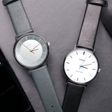 Casio General Black & Gray Leather Strap - Mineral Glass | MTP-VT04L-8EUDF-P