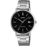 Casio General Silver Stainless Steel Strap Men's Watch MTP-VT05D With P Series