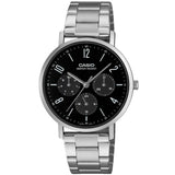 Casio General Silver Stainless Steel Strap Men's Watch MTP-VT06D With P Series