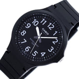 Casio General Black Dial Resin Strap Men Watch MW-240-1BVDF-P