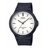Casio General White Dial Black Resin Strap Unisex Watch MW-240-7EVDF-P