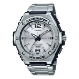 Casio General Silver Stainless Steel Strap Men Watch MWA-100HD-7AVDF