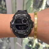 Casio General Digital Black Resin Strap Men Watch MWD-100HB-1BVDF