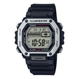 Casio General Digital Black Resin Strap Men Watch MWD-110H-1AVDF-P