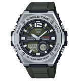 Casio General Digital Green Resin Strap Men Watch MWQ-100-3AVDF