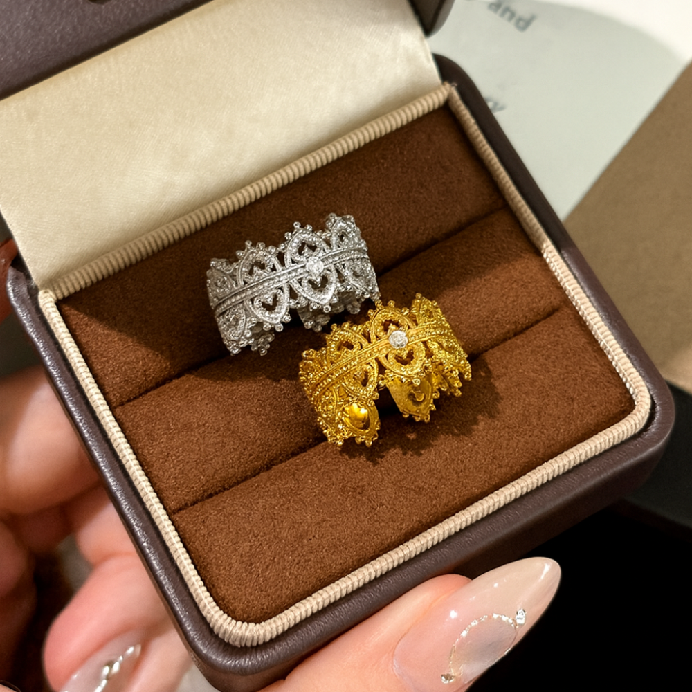 AG Collective Jewelry – Imperia Filigree Crown Ring