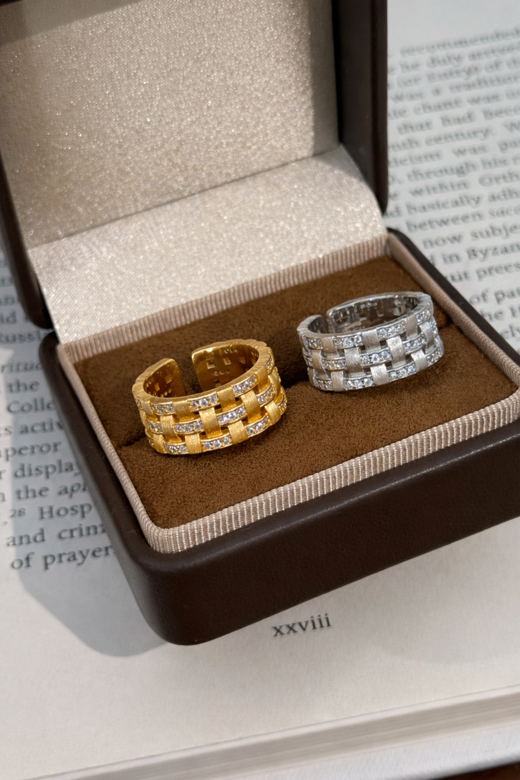 AG Collective Jewelry · Lattice Radiance Ring