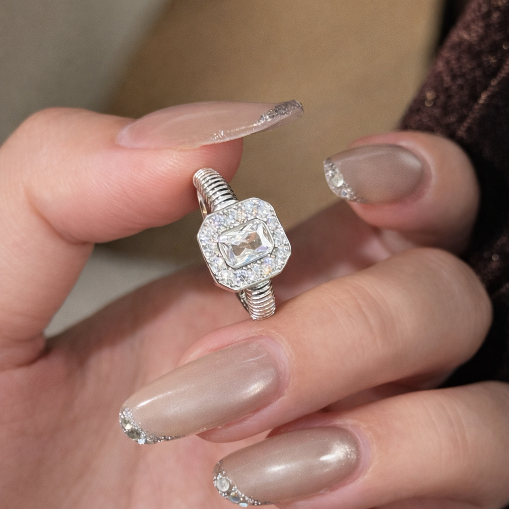 AG Collective Jewelry · Radiant Frame Ring