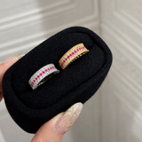 AG Collective Jewelry · Crimson Line Eternity Ring