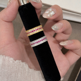 AG Collective Jewelry · Crimson Line Eternity Ring