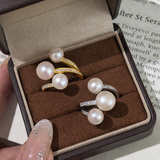 AG Collective Jewelry · Luna Pearl Embrace Ring