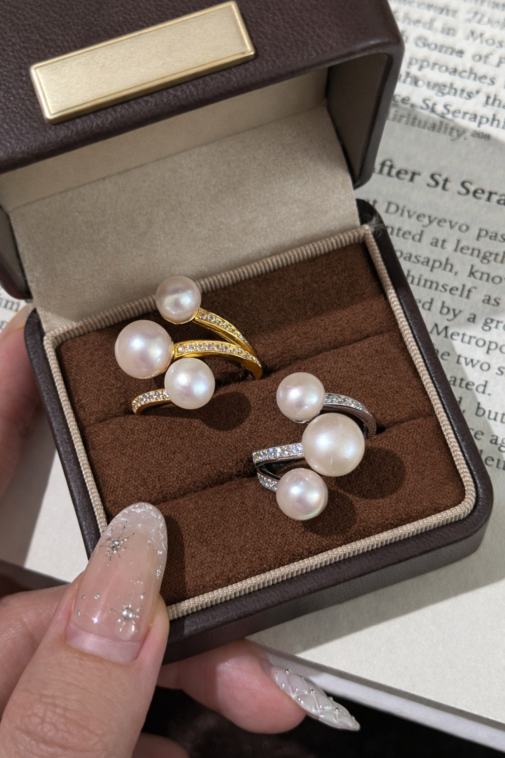 AG Collective Jewelry · Luna Pearl Embrace Ring