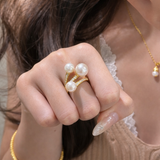 AG Collective Jewelry · Luna Pearl Embrace Ring