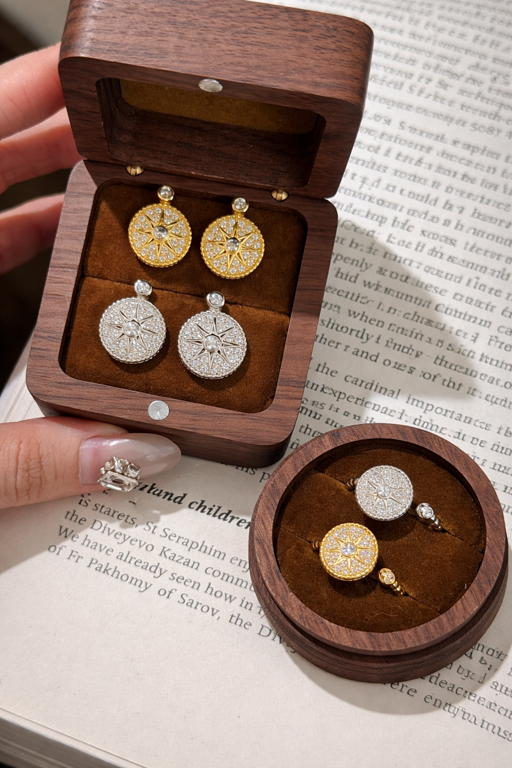 AG Collective Jewelry · Celestial Compass Earrings