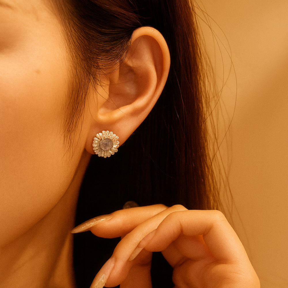 AG Collective Jewelry - Golden Soleil Bloom Earrings