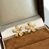 AG Collective Jewelry – Radiant Bow Blossom Stud Earrings