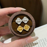 AG Collective Jewelry – Petite Knot Charm Stud Earrings