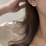 AG Collective Jewelry – Crimson Halo Sunburst Stud Earrings