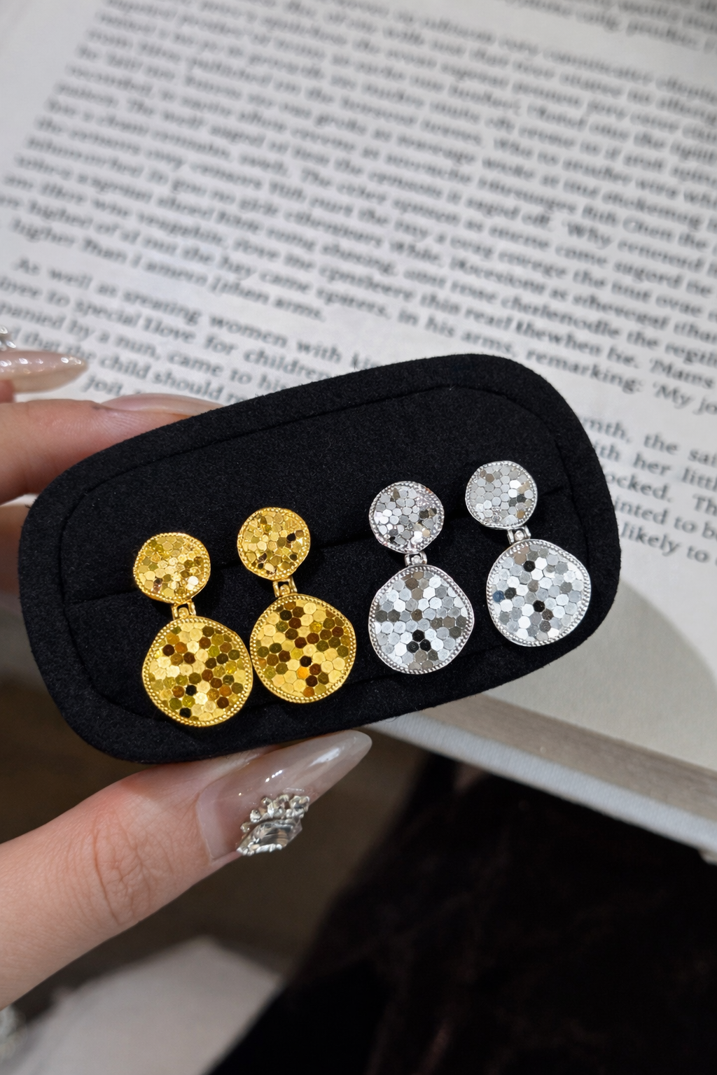 AG Collective Jewelry – Celestial Mosaic Drop Earrings