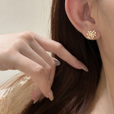 AG Collective Jewelry – Radiant Bloom Starburst Stud Earrings