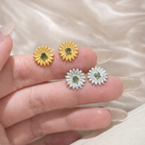 AG Collective Jewelry – Verdant Bloom Stud Earrings