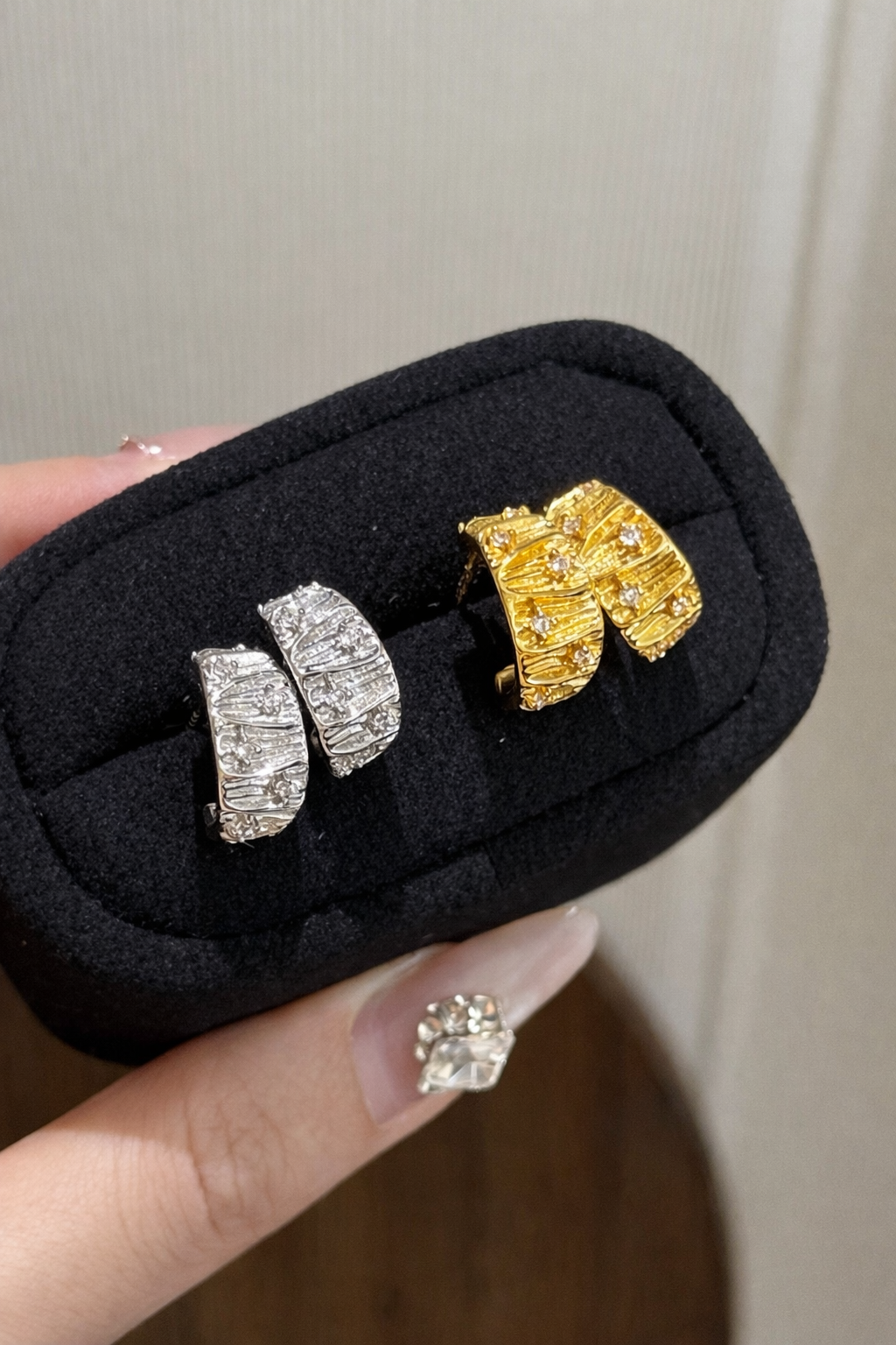 AG Collective Jewelry – Aurora Ridge Huggie Earrings