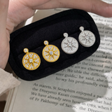 AG Collective Jewelry – Celestial Compass Drop Earrings