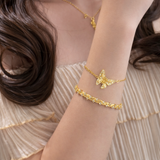 AG Collective Jewelry – Butterfly Lumière Bracelet (Gold / Silver)