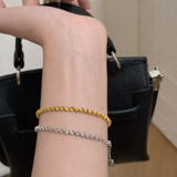 AG Collective Jewelry – Stardust Ripple Bracelet (Gold / Silver)